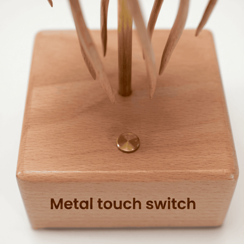 Riyumyi Handcrafted Wooden Jellyfish Automaton